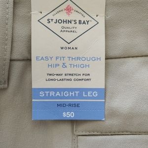 St. John's Bay khaki pants